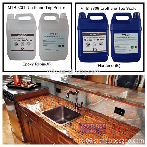 Ultra Clear Countertop Epoxy Coating Extremely Durable Table Top Finish